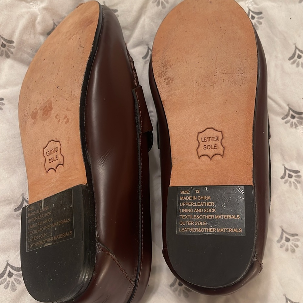 Boys, Janie and Jack loafers size 12 - Picture 2 of 2